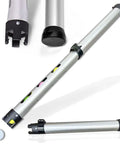 Adjustable Telescopic Aluminum Golf Ball Picker Upper Tube For 20 Balls 2 Section Scalable Retriever Shagger Grabber