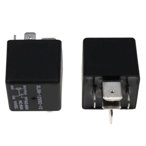 High Power Winch Relay SLDH 12V DC 1C 80A NC 5 Pin SPDT Waterproof Dustproof Sealed Type Automotive Spotlight Changeover Relay for Cars Trucks Boats Extended Temperature Range to 125C Durable Marine Grade Performance, black 5-pin sealed relay
