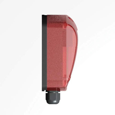 Side view of Wired Infrared Gate Opener Safety Photo Eye Sensor for Automatic Gates, LM104A Retro-Reflective Photo Cell Detector