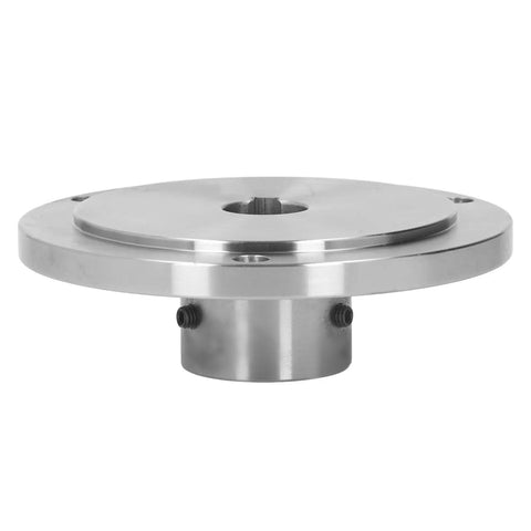 Heavy Duty Lathe Faceplate Forged From High Manganese Steel Featuring Three Hole Mount And 130mm Diameter For K11 K12 K72 Woodworking Lathes Built Like A Tank For Every Project
