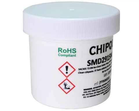 Pro Grade Solder Paste In Jar 250g T3 SAC305 No Clean Flux Lead Free RoHS SMT Sn96.5Ag3Cu0.5 25 To 45 Microns Melt Point 217 To 220C 88.5 Percent Metal By Weight