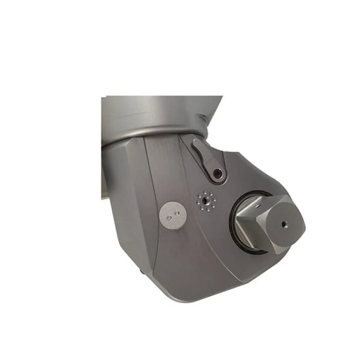 Close-up of Tough As Nails Hydraulic Torque Wrench 1 Inch Square Drive with aircraft alloy housing and quick release design.