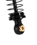 Close-up of black nylon rod end on 52mm Big Bore Shock Oil Damper For 1 24 RC Crawler AX24 With CNC Aluminum Shock Caps