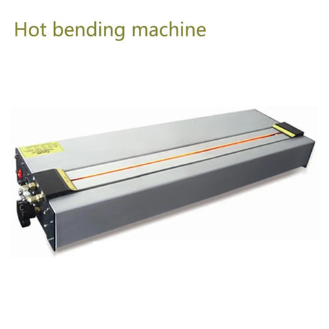 A True Heavy Duty Workhorse Yet Featherlight Portable Acrylic Bending Machine For Pvc And Plastic Sheets Featuring Spot On Heat Settings and Smart Chill Tech For Smooth Diy Fabrication And Zero Drama Sign Crafting That Always Comes Through, showing the machine's sleek design and control panel.