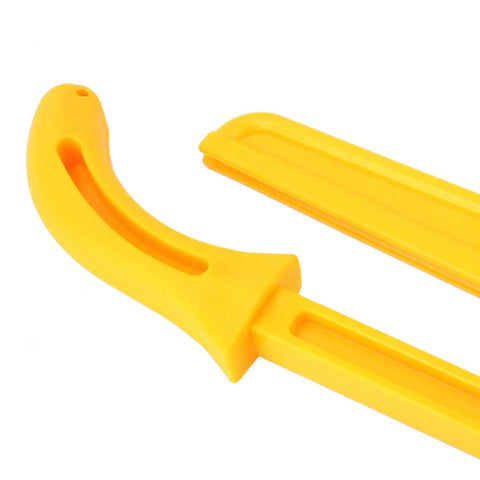 2 Pack Push Sticks For Woodworking Safety, Yellow Plastic Push Blocks With Ergonomic Handles, Pro Grade Durable Push Block Set
