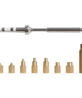 Pro Grade Upgraded Soldering Iron Adapter Kit For 3D Printers TS100 TS101 USB Brass Heat Set Threaded Insert Tips M2 To M8