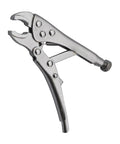 Close-up of Compact 4.5 Inch Mini Pliers With Locking Jaws Rust Resistant Stainless Steel Sturdy Multifunctional Clamping Tool For DIY