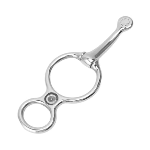 Stainless Steel Horse Tie Ring With Safety Release Mechanism For Training Half Round Ring With Eye Bolts For Pulling Back Durable Metal Gear