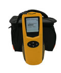 Ultimate Stud Finder Wall Scanner That Nails Hidden Wires Pipes And Rebar Every Time, showing yellow device with screen and controls.