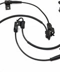 Dual Pack Abs Wheel Speed Sensors Front Left Right For Hyundai Sonata 2011 To 2014 Oem 598303S000 598103S000 with black wiring and connectors.