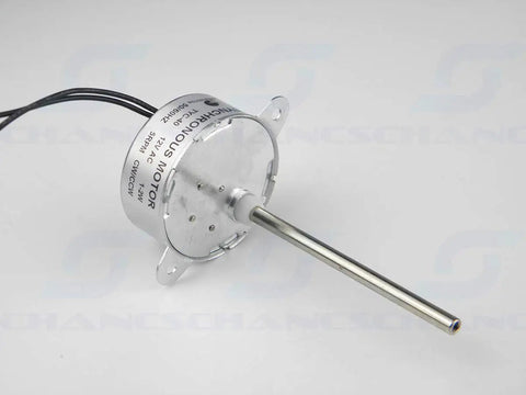 TYC-40 DC 12V 5RPM Synchronous Gear Motor CW CCW with inner screw shaft 7.4 cm long