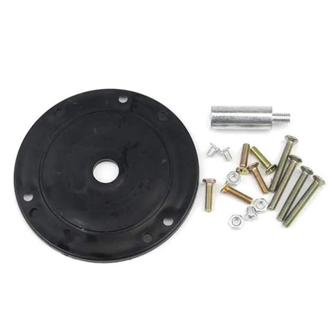 Precision Aluminum Router Table Insert Plate 235Mm X 300Mm X 8Mm Heavy Duty Base For Woodworking Benches with screws and hardware.