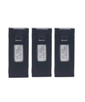 3 Pack 3.7V 1800mAh LiPo Battery Kit For E88 E88PRO E88MAX E525 E99 E99PRO P1 P5PRO K3 S1 P8 RC Quadcopters And UAVs