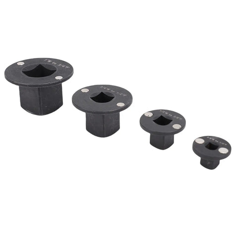Premium Low Impact Socket Adapter Set For Tight Spots With Magnetic Drive And Easy Access Reducing Tools That Make Auto Repair A Breeze Every Single Time, black 4-piece adapters