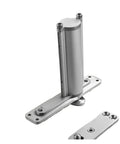 Heavy Duty Springback Pivot Hinge For Restaurants And Commercial Doors Delivers Smooth Automatic Closing and True Three Sixty Spin Action Built Tough As Nails For Daily Grind Use, featuring durable steel construction.