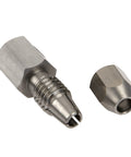 2Pack CNC Stainless Steel RC Flex Collet Coupler Flexible Coupling For DIY RC Boat Submarine, Connects Motor Shaft To Drive Shaft