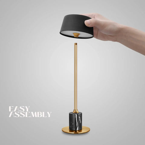 Assembly of Cordless Table Lamp Set Of 2 Rechargeable Battery Operated Lamps With 2000mAh Battery 18 Hour Run Time