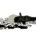 Driver Side Front Door Lock Actuator Replacement For Ford Vehicles Fits Select Models, shown in detailed side view, metal and plastic parts visible.