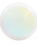 Front view of Six Inch LED Disk Light Dimmable Flush Mount Ceiling Fixture With Five CCT Options 2700K To 5000K 12.5W 1000LM.