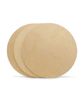 Unfinished Baltic Birch Wood Circles, 14 Inch Diameter Quarter Inch Thick, smooth sanded discs for DIY projects.
