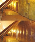 Double Sided Reflective Foam Insulation Roll That Blows Away Utility Bills Blocks Radiant Heat Quick Peel Hang For Attics Walls And Crawlspaces R8 Rated Ultra Thick Five Millimeter Core Seventy Two By Two Hundred Feet Made In Usa installed in an attic.