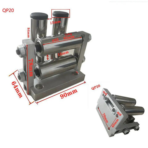 Top Notch Slick Operation Four Roller Guide Wheel Cable Wire Lead Block With Two To One Ratio Pulley System For Heavy Duty Wire Rope Routing And Easy Mounting Hardware Built Tough For Jobsites