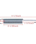 Tough As Nails Recliner Sofa Chair Spring Replacement Pair, 4-1/4 inch steel tension spring for heavy duty use.