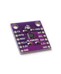 Digital Hall Effect Sensor Module With I2C And SPI Interfaces For High Precision Positioning And Rock Solid Motion Control In Battery Powered IoT Devices And Industrial Equipment, purple PCB