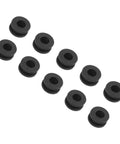 Complete Rubber Grommet Kit For Motorcycle Fairings, 10 Flexible Grommets That Fit Upper Middle Lower And Tail Cowls, Premium Rubber For A Snug Vibration Free Install On Sport Bikes And Many Models, black rubber grommets