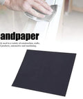Durable 100 Pc Waterproof Sanding Paper For Woodworking Auto Finishing Aluminum Oxide Sheets Grit Variety for detailed sanding.