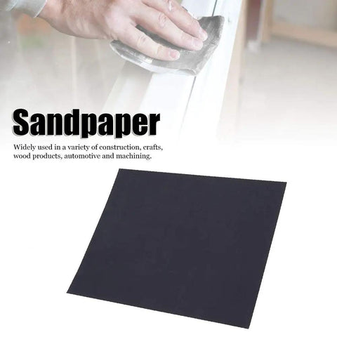 Durable 100 Pc Waterproof Sanding Paper For Woodworking Auto Finishing Aluminum Oxide Sheets Grit Variety for detailed sanding.