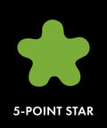 Green 5-point star center hole design for Beefy 2 Blade Set For 42 Inch Cut Poulan Husqvarna Craftsman Lawn Mowers Replacement For OEM 127843 138498