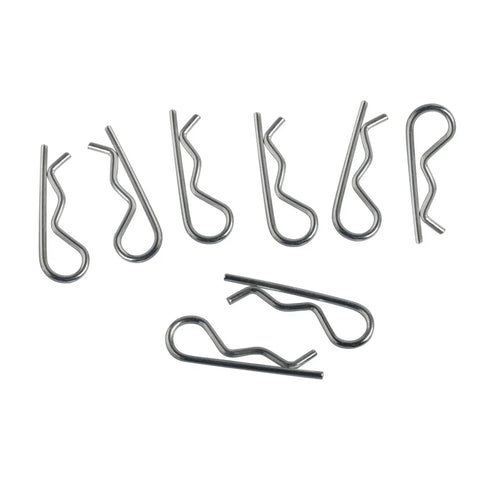 250 Piece Stainless Cotter Pin And Hairpin Kit With Spring Retaining Pins, Clip Pins For Auto Repair, DIY Projects, And Mechanical Maintenance, Durable, Easy Install And Removal; stainless hairpins