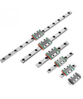 Rock Solid Linear Guide Rail Kit 55 95 100 150 260mm With Slide Block For 3D Printers And CNC Machines Pre Drilled Rails, assorted lengths