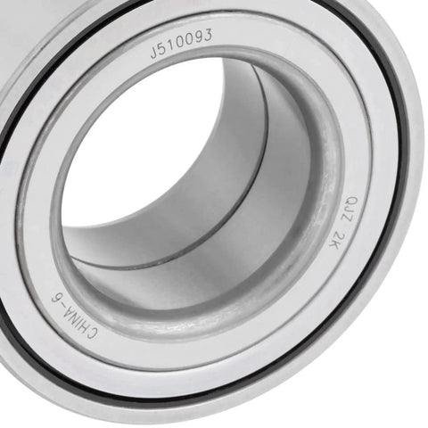 Close-up of OEM-Grade Front Wheel Bearing Compatible With Elantra, Elantra Coupe, Elantra GT, Veloster, Forte, Forte5, Forte Koup, Soul, Soul EV - Front Driver Or Passenger Side Fit For 2007-2019 Hyundai And Kia Compact Sedans And Hatchbacks
