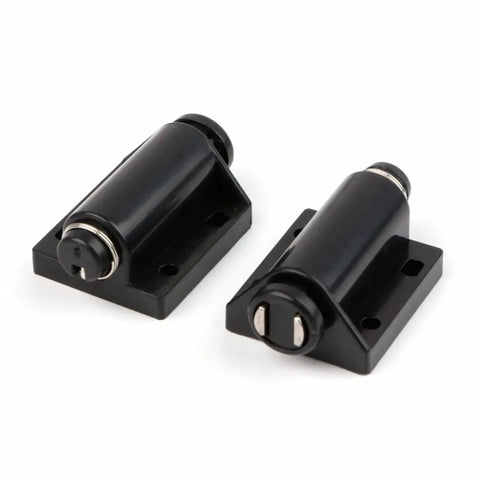 Magnetic Touch Latches 2Pcs Set For Handleless Cabinets And Cupboards No Handle Slick Invisible Open System