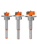 Kickass Forstner Drill Bits With 7mm Round Shank And Razor Sharp Carbide Edges Cuts Smooth As Butter Through Hardwood Plywood set of three