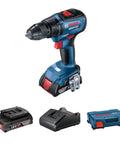 Badass Cordless Screwdriver Equipped With High Capacity Li Ion Battery And Rapid Charger, includes battery and charger.