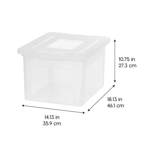 Slick Clear Storage Bin With Heavy Duty Snap Lids Fits Letter And Legal Hanging Files For Teachers And Offices No Sweat Paper Sorting That Keeps Your Documents Hella Dope And Super Tidy