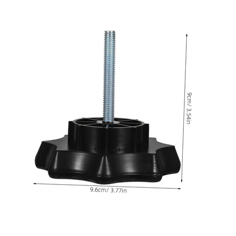 Spare Tire Mounting Bolt For Secure Hold Down And Easy Install Durable High Strength Wheel Retention Screw with dimensions