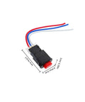 Hazard Light Switch For Motorcycle Scooter And Electric Bike Dual Flash Emergency Controller With Easy Activation And Multifunctional Design
