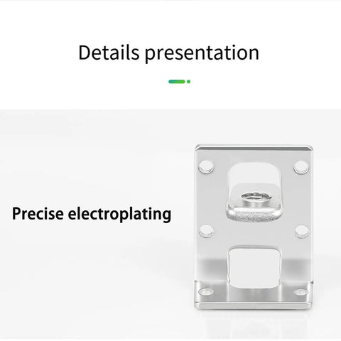 Set Of Four Steel Adjustable Leveling Feet For Wardrobes And Cabinets On Uneven Floors Keeps Heavy Furniture Rock Solid With Height Adjustable Levelers And Easy Stabilization For Wobble Free Stance, precise electroplated steel bracket