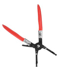 Must Have Sunisfa Auto Soldering Aid Plier For Fast One-Hand Cable Welding, heavy duty clamp tool with red easy grip handles.
