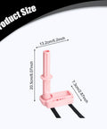 Bike Multitool Repair Tool Set With Pink Strap Lightweight Portable All In One Maintenance Kit size dimensions