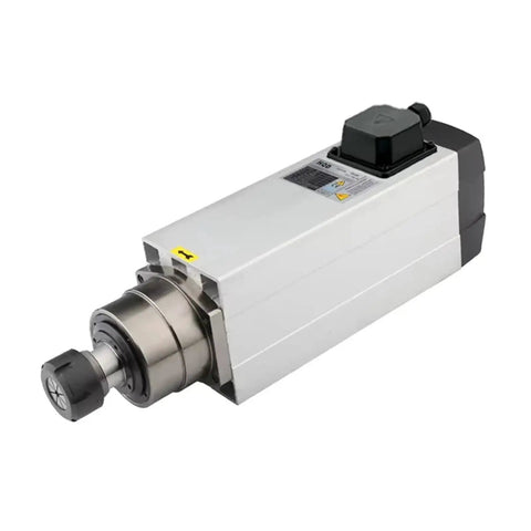 Beast Pro 9.0KW CNC Milling Spindle Motor With Square Air Cooled Design ER32 Chuck 18000 RPM Four Bearings For Heavy Duty Router
