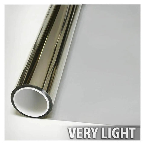 Roll of Very Light Window Film With High Heat Rejection And UV Cut 36 Inch By 14 Foot Roll Durable Scratch Resistant Tint That Lets In Light