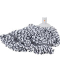 No Fuss Grey String Microfiber Mop Replacement Head Snap Tight Fit For Self Wringing Handle, grey mop pad for easy floor cleanup.
