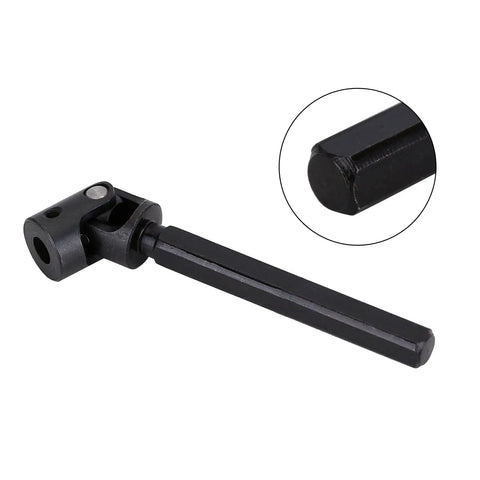RC Steel Center Drive Shaft Upgrade For One Twenty Four Scale RC Crawlers Like Axial SCX24 Deadbolt GX470 CNC Hardened Steel Black Finish