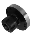 Heavy Duty ER25 Collet Chuck With 80mm Diameter Precision Tool Holder For CNC Lathe and Milling Machines shown from a side angle