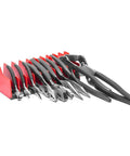 Premium No Slip Plier Organizer That Holds Ten Tools Of Any Size With A Rubber Base To Keep Every Tool In Place Separated